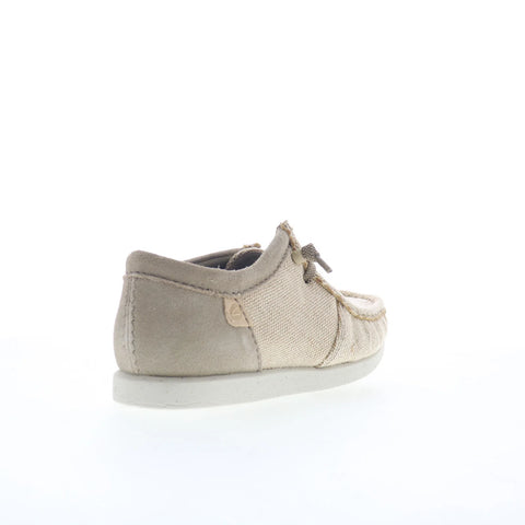 Clarks Shacrelite Moc 26171121 Mens Beige Loafers & Slip Ons Boat Shoes