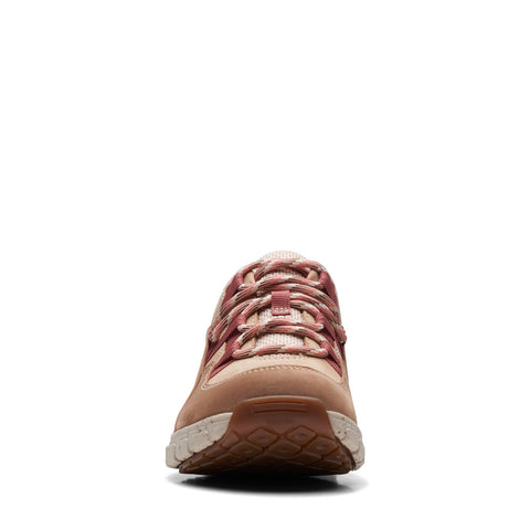 Clarks Wave Range AP 26171614 Womens Brown Leather Lifestyle Sneakers Shoes