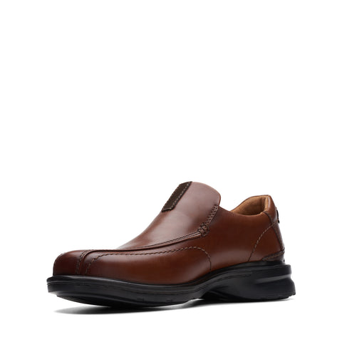 Clarks Gessler Step 26171776 Mens Brown Loafers & Slip Ons Casual Shoes