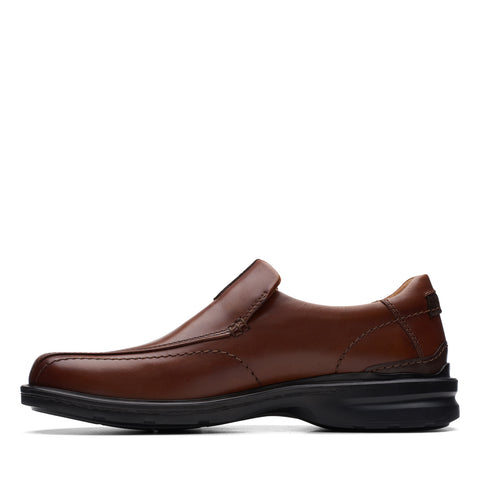 Clarks Gessler Step 26171776 Mens Brown Loafers & Slip Ons Casual Shoes
