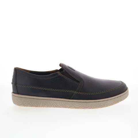 Clarks Hodson Step 26172158 Mens Brown Loafers & Slip Ons Casual Shoes