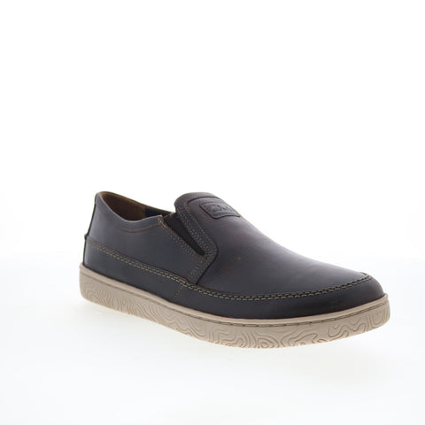 Clarks Hodson Step 26172158 Mens Brown Loafers & Slip Ons Casual Shoes