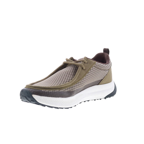 Clarks ATL Trail Wally 26172439 Mens Green Mesh Lifestyle Sneakers Shoes