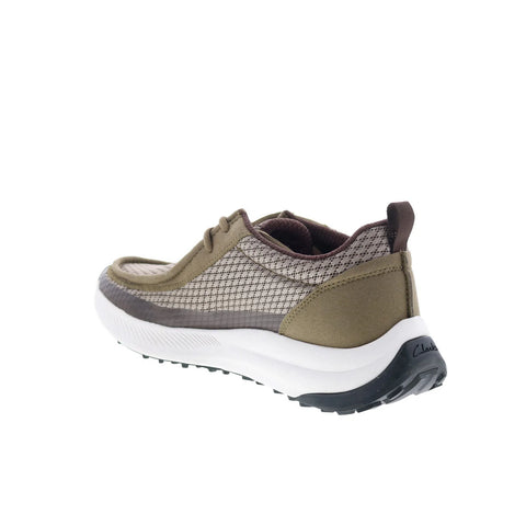 Clarks ATL Trail Wally 26172439 Mens Green Mesh Lifestyle Sneakers Shoes