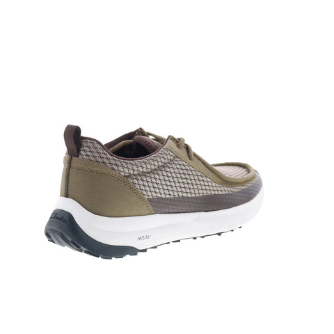 Clarks ATL Trail Wally 26172439 Mens Green Mesh Lifestyle Sneakers Shoes