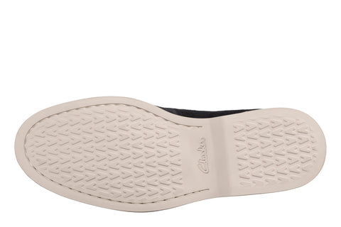 Clarks Atticus LT Slip 26172441 Mens Blue Loafers & Slip Ons Penny Shoes