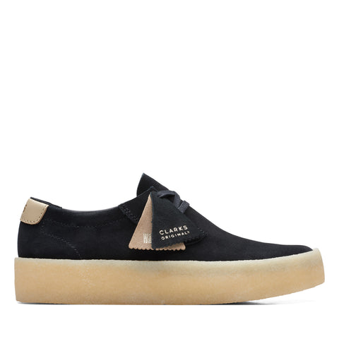 Clarks Ashcott Cup 26172526 Mens Black Suede Oxfords & Lace Ups Casual Shoes