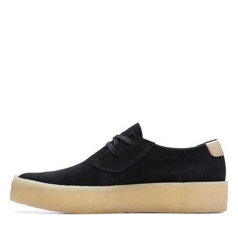 Clarks Ashcott Cup 26172526 Mens Black Suede Oxfords & Lace Ups Casual Shoes