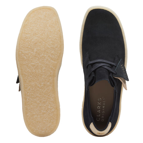 Clarks Ashcott Cup 26172526 Mens Black Suede Oxfords & Lace Ups Casual Shoes