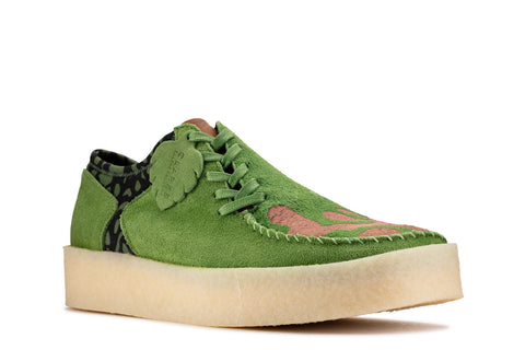 Clarks Lugger Cupsole x Salehe Bembury Mens Green Oxfords & Lace Ups Shoes