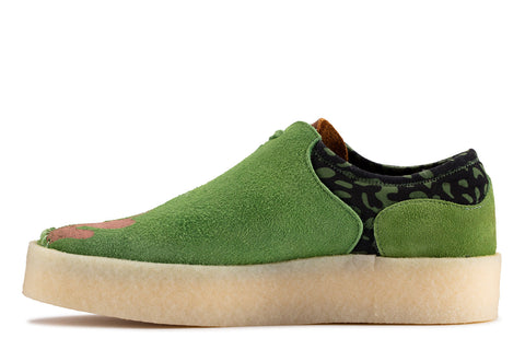 Clarks Lugger Cupsole x Salehe Bembury Mens Green Oxfords & Lace Ups Shoes