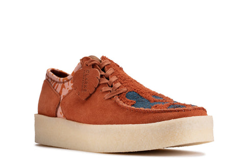 Clarks Lugger Cupsole x Salehe Bembury Mens Orange Oxfords & Lace Ups Shoes
