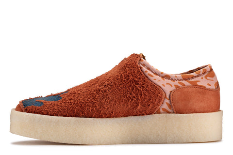 Clarks Lugger Cupsole x Salehe Bembury Mens Orange Oxfords & Lace Ups Shoes