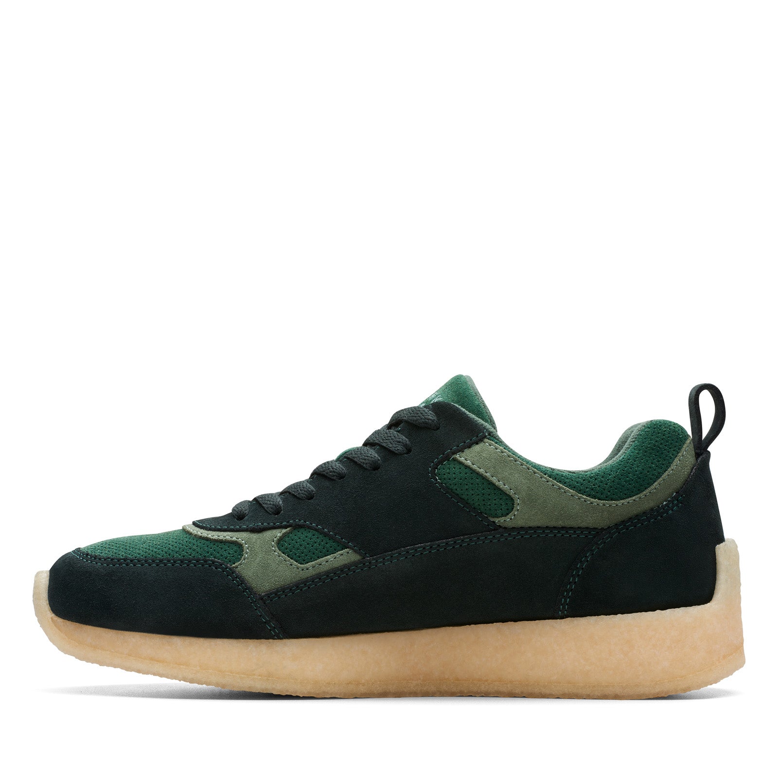 Clarks Lockhill Ronnie Fieg Kith Mens Green Lifestyle Sneakers 