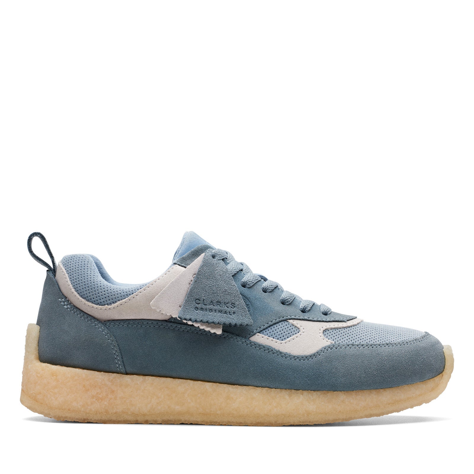 KITH Ronnie Fieg × Clarks ×  Clarks Lockhill Ronnie Fieg Kith Mens Blue Leather Lifestyle