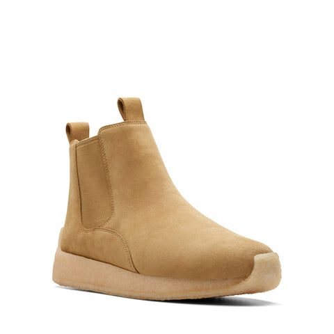 Clarks Radlett 26173377 Mens Brown Leather Ankle Slip On Chelsea Boots