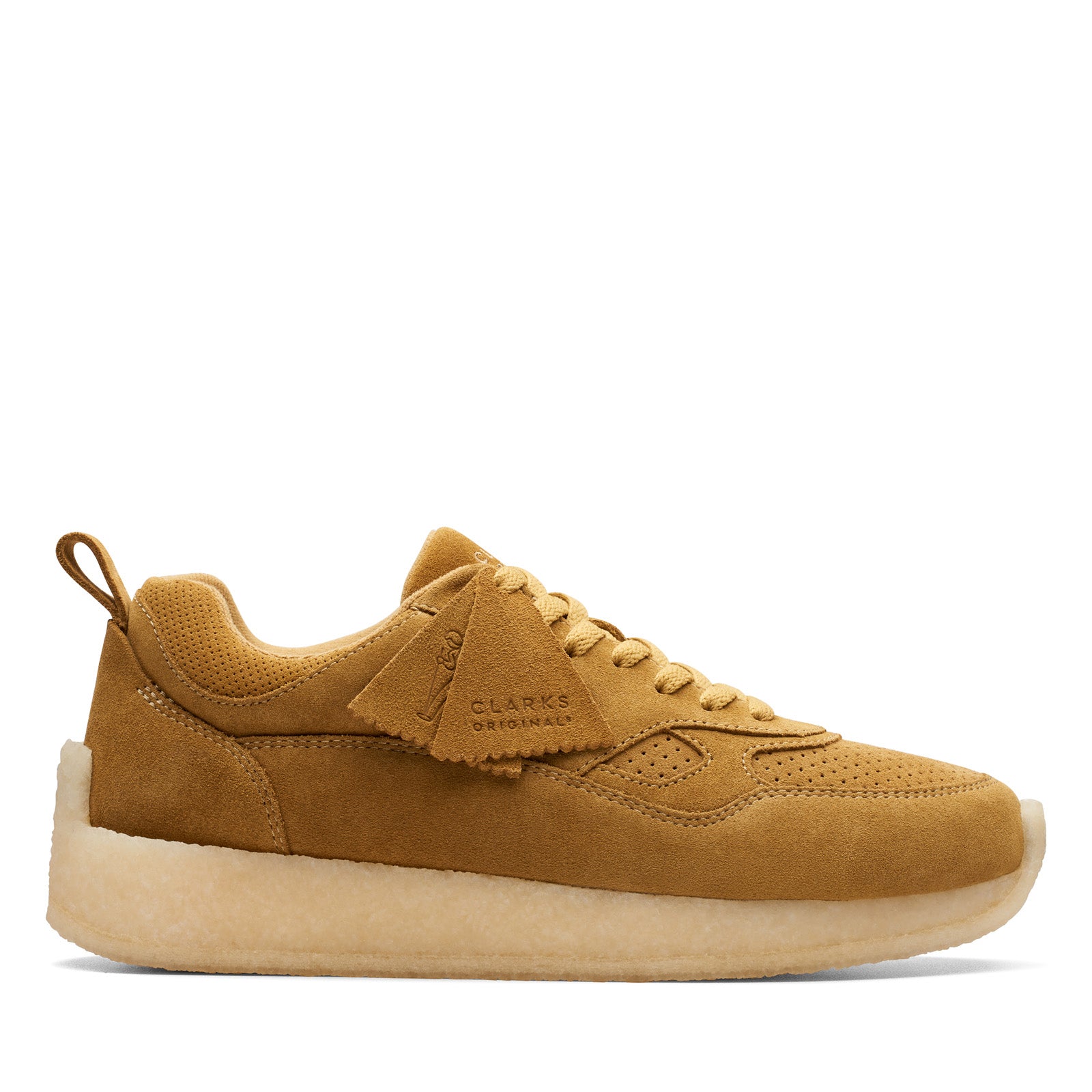 thumbnail image 2 of Clarks Sandford Ronnie Fieg Kith Men's Brown Leather Lifestyle Sneakers – 26173372 2 of 4