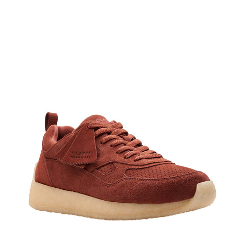 Clarks Lockhill 26173381 Mens Burgundy Oxfords & Lace Ups Casual Shoes