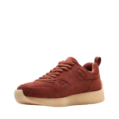 Clarks Lockhill 26173381 Mens Burgundy Oxfords & Lace Ups Casual Shoes