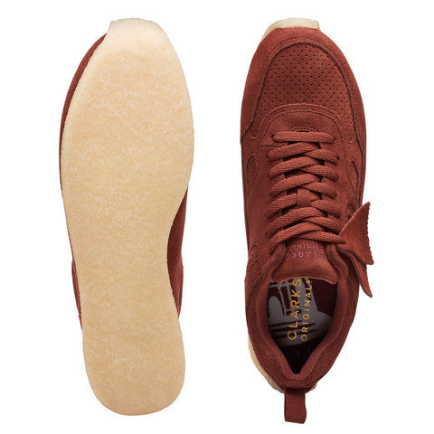 Clarks Lockhill 26173381 Mens Burgundy Oxfords & Lace Ups Casual Shoes