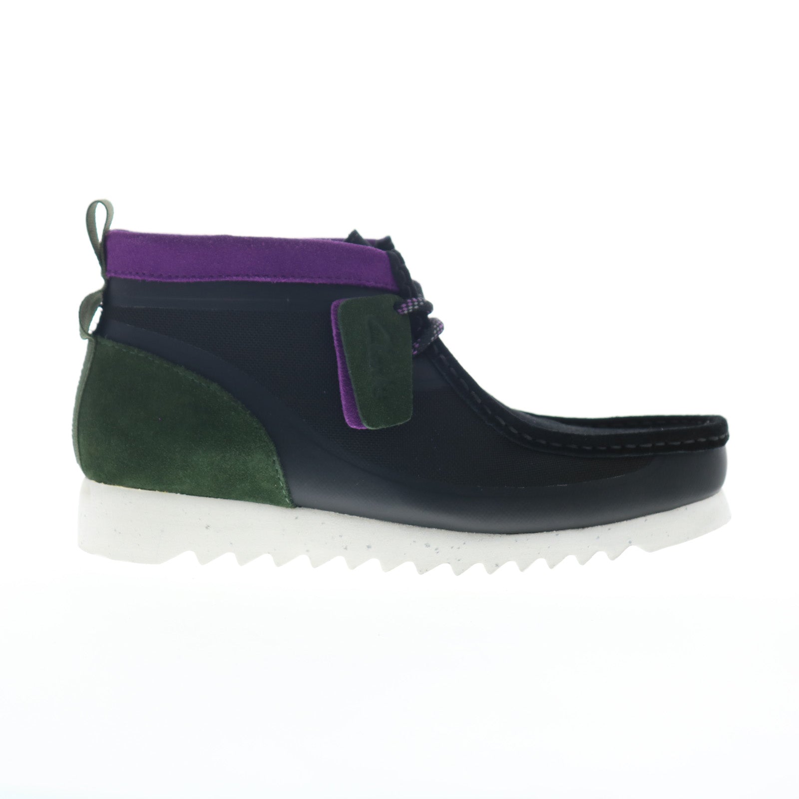 Clarks Wallabee 2 FTRE 26173601 Mens Black Suede Lace Up Chukkas