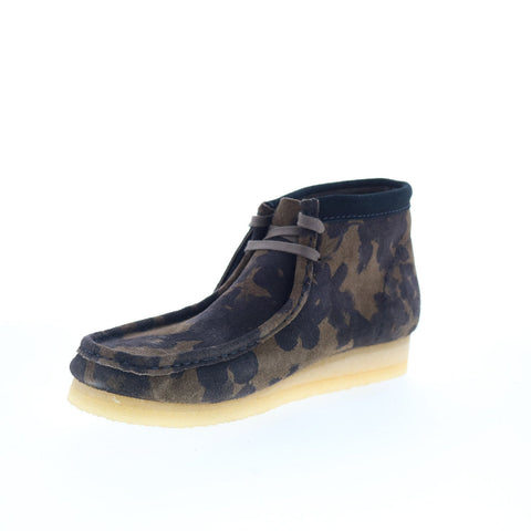 Clarks Wallabee Boot 26174035 Mens Brown Suede Lace Up Chukkas Boots