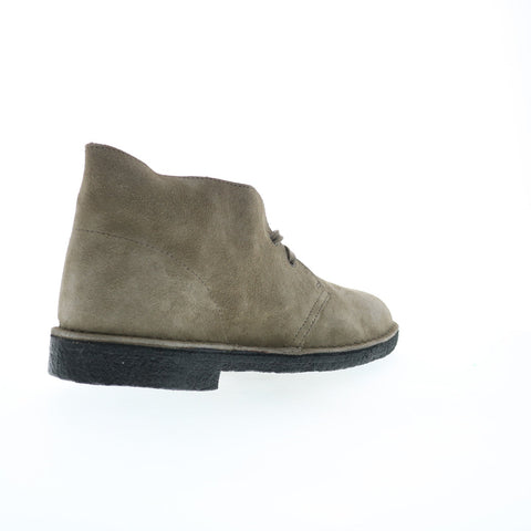 Clarks Desert Boot 26174055 Mens Gray Suede Lace Up Ankle Boots