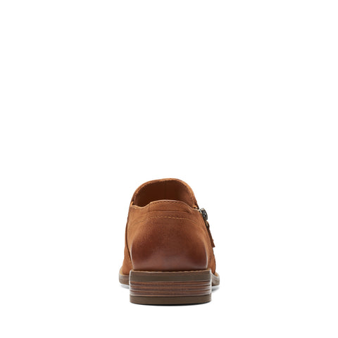 Clarks Camzin Pace 26174155 Womens Brown Nubuck Ankle & Booties Boots