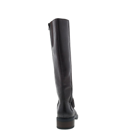 Clarks Hearth Rae 26174242 Womens Brown Leather Zipper Knee High Boots