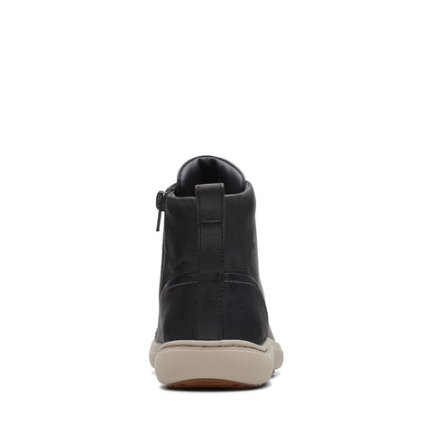 Clarks Nalle Vine 26174385 Womens Black Leather Lifestyle Sneakers Shoes