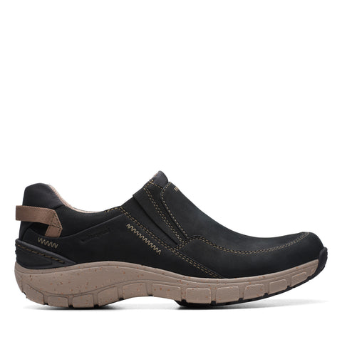 Clarks Wave Plateau AP 26174449 Womens Black Lifestyle Sneakers Shoes