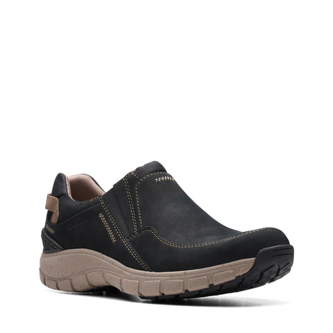 Clarks Wave Plateau AP 26174449 Womens Black Lifestyle Sneakers Shoes