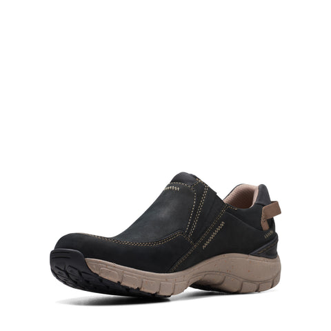Clarks Wave Plateau AP 26174449 Womens Black Lifestyle Sneakers Shoes