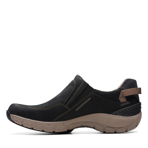 Clarks Wave Plateau AP 26174449 Womens Black Lifestyle Sneakers Shoes