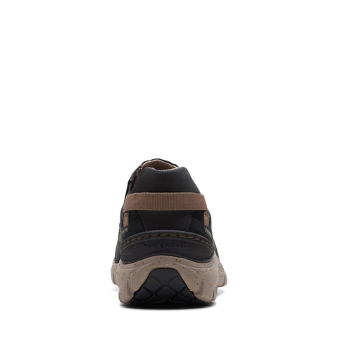 Clarks Wave Plateau AP 26174449 Womens Black Wide Lifestyle Sneakers Shoes