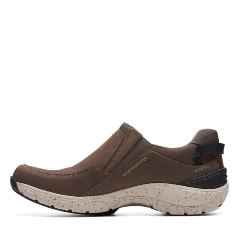 Clarks Wave Plateau AP 26174451 Womens Gray Nubuck Lifestyle Sneakers Shoes