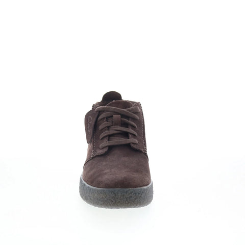 Clarks Streethill Mid 26174534 Mens Brown Suede Lace Up Casual Dress Boots