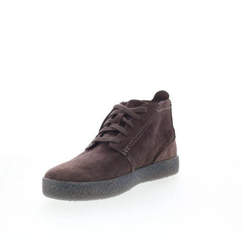 Clarks Streethill Mid 26174534 Mens Brown Suede Lace Up Casual Dress Boots