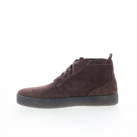Clarks Streethill Mid 26174534 Mens Brown Suede Lace Up Casual Dress Boots