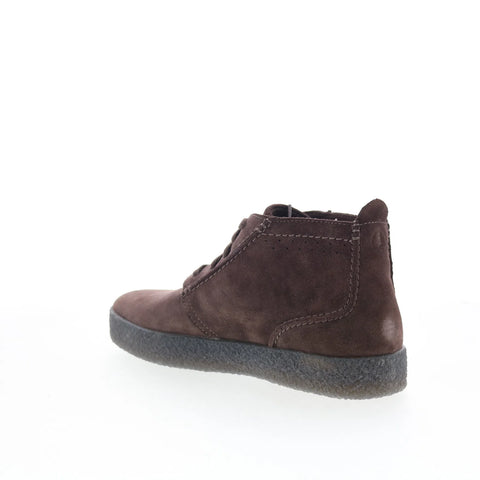 Clarks Streethill Mid 26174534 Mens Brown Suede Lace Up Casual Dress Boots