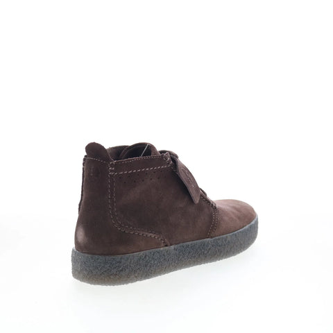 Clarks Streethill Mid 26174534 Mens Brown Suede Lace Up Casual Dress Boots