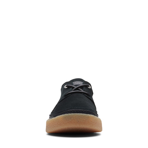 Clarks Oakpark Lace 26174603 Mens Black Suede Oxfords & Lace Ups Casual Shoes