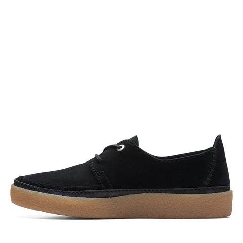 Clarks Oakpark Lace 26174603 Mens Black Suede Oxfords & Lace Ups Casual Shoes