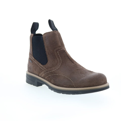Clarks Morris Easy 26174613 Mens Wide Leather Ankle Slip On Chelsea Boots