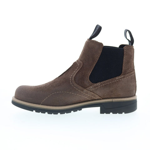 Clarks Morris Easy 26174613 Mens Wide Leather Ankle Slip On Chelsea Boots