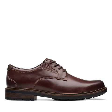 Clarks Un Shire Low 26174653 Mens Brown Oxfords & Lace Ups Casual Shoes
