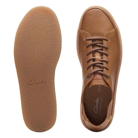 Clarks Oakpark Low 26174669 Mens Brown Oxfords & Lace Ups Casual Shoes