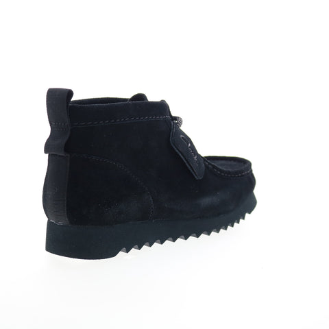 Clarks Wallabee 2 FTRE 26174936 Mens Black Suede Lace Up Chukkas Boots