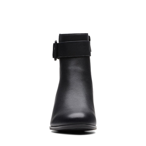 Clarks Loken Zip Waterproof 26174964 Womens Black Ankle & Booties Boots