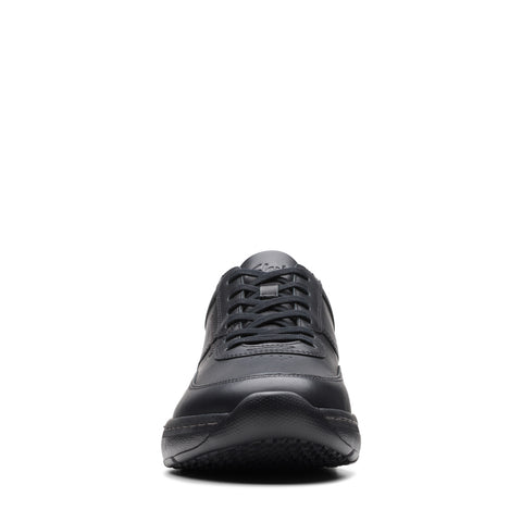 Clarks Pro Lace Mens Black Wide Oxfords & Lace Ups Casual Shoes